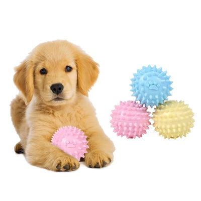 Dog Play Toy Balls Chew Molar Tooth Cleaning