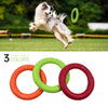 Pet Flying Discs Dog Training Ring Puller