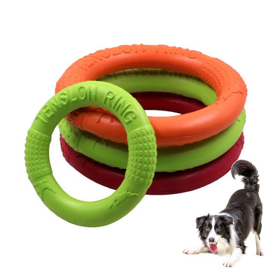 Pet Flying Discs Dog Training Ring Puller