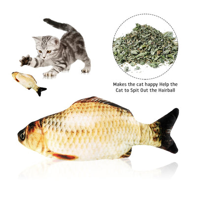 Electronic Cat Toy 3D Fish Toy