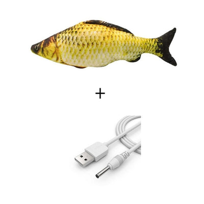 Electronic Cat Toy 3D Fish Toy