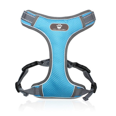 Dog Harness Vest Adjustable Reflective Breathable